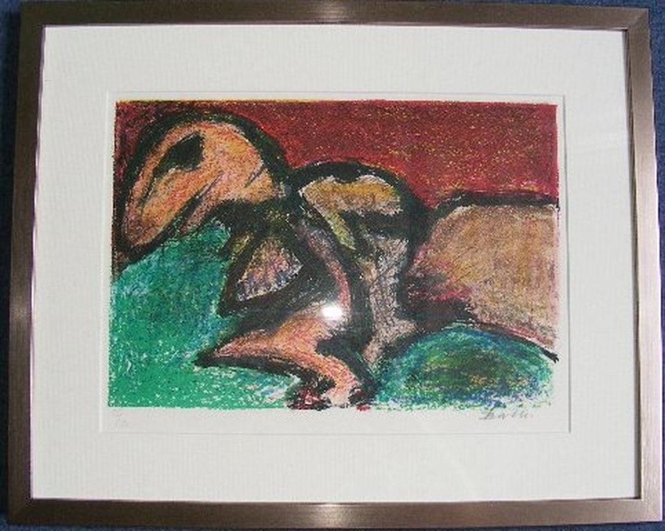 Mogens Balle: Litho, z.t.   kopen? Bied vanaf 300!