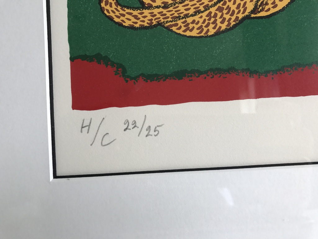 Corneille, 1986, zeldzame litho kopen? Bied vanaf 300!