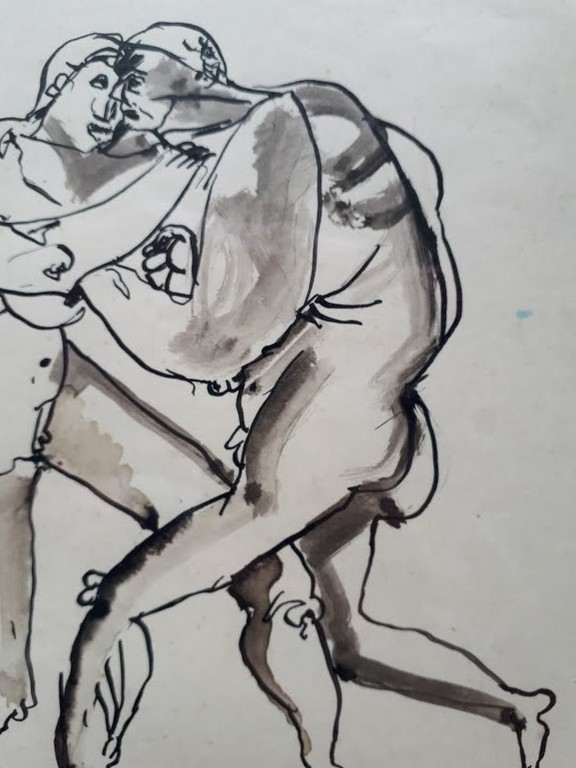 Lucebert - LUCEBERT Oost-Indische inttekening, gesigneerd en gedateerd kopen? Bied vanaf 1!