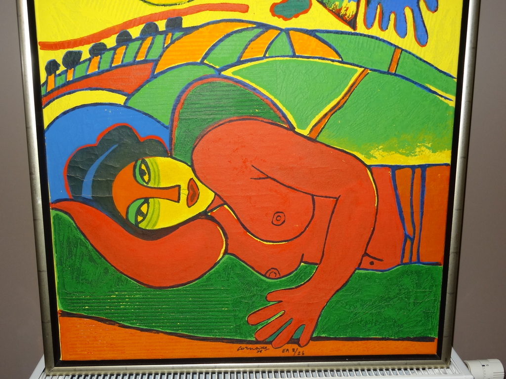 Corneille: Prachtige grote terragravure 2004  EA 11/26 (80x60) ITALIAN SUITE (H) kopen? Bied vanaf 1150!