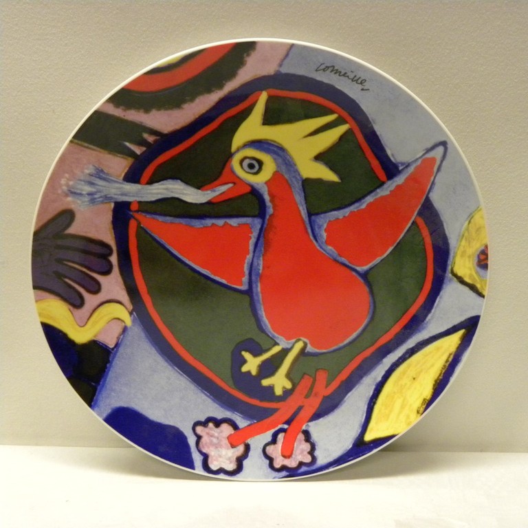 Corneille "De Vuurvogel" Porseleinen bord. kopen? Bied vanaf 1!