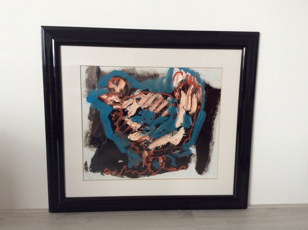 Anton Heyboer, olie en teer op doek kopen? Bied vanaf 500!