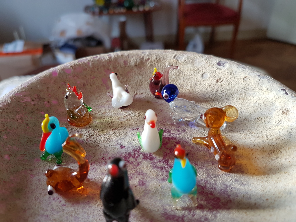 Murano zoo miniature glas anno 1945/50 set van  10 pz kopen? Bied vanaf 1!