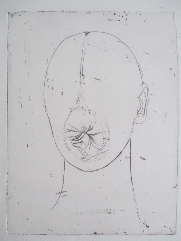 Geurt van Dijk, ets "Romanties decadent schrijver" 1970 kopen? Bied vanaf 30!