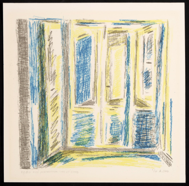 Annette Ong: Litho, Zes portretten van de gang kopen? Bied vanaf 35!