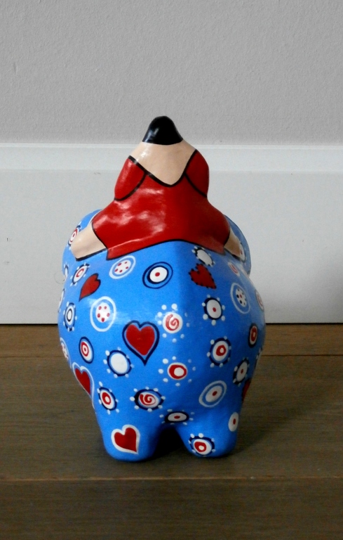 Ada Breedveld - beeld: Blauwe olifant harten - 2008 kopen? Bied vanaf 65!