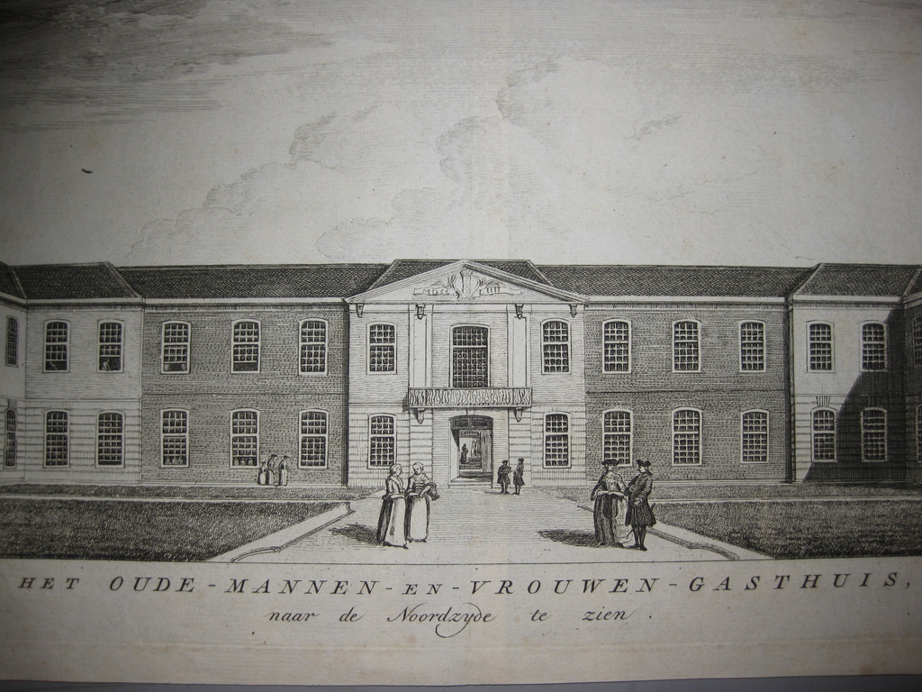 Kopergravure Hermitage Amstedam - Jan Wagenaar, Isaak Tirion kopen? Bied vanaf 1!