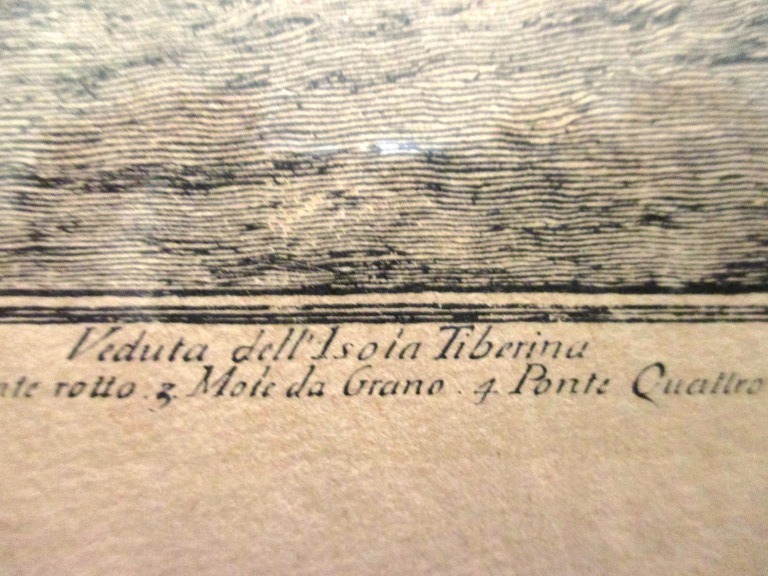 Guiseppe Vasi (1710 - 1782) - Veduta dell Isola Tiberi kopen? Bied vanaf 10!