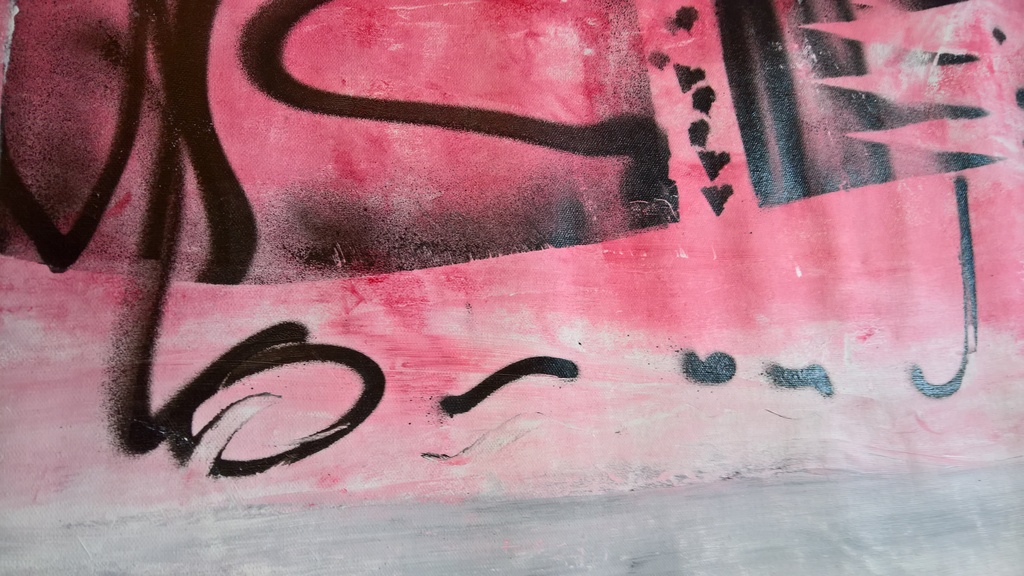 Herman Brood Queenshead schilderij ROZE tegen lagere eindejaarsprijs!  kopen? Bied vanaf 589!