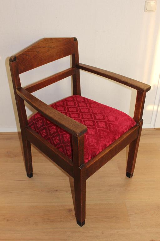 2 Amsterdamse School fauteuil stoelen: Maker onbekend kopen? Bied vanaf 300!