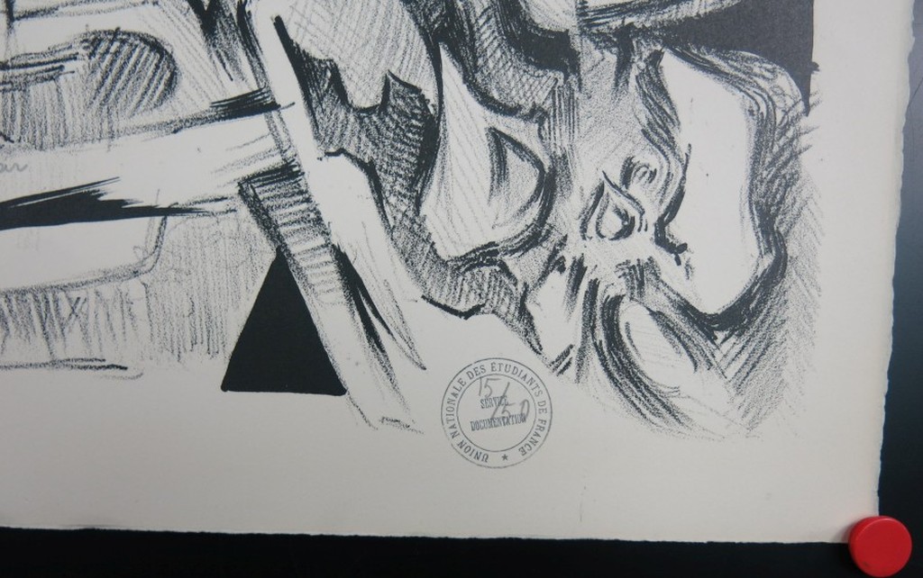 Litho Situationisten 1968: Uriburu, Breyten en 2 anderen kopen? Bied vanaf 35!