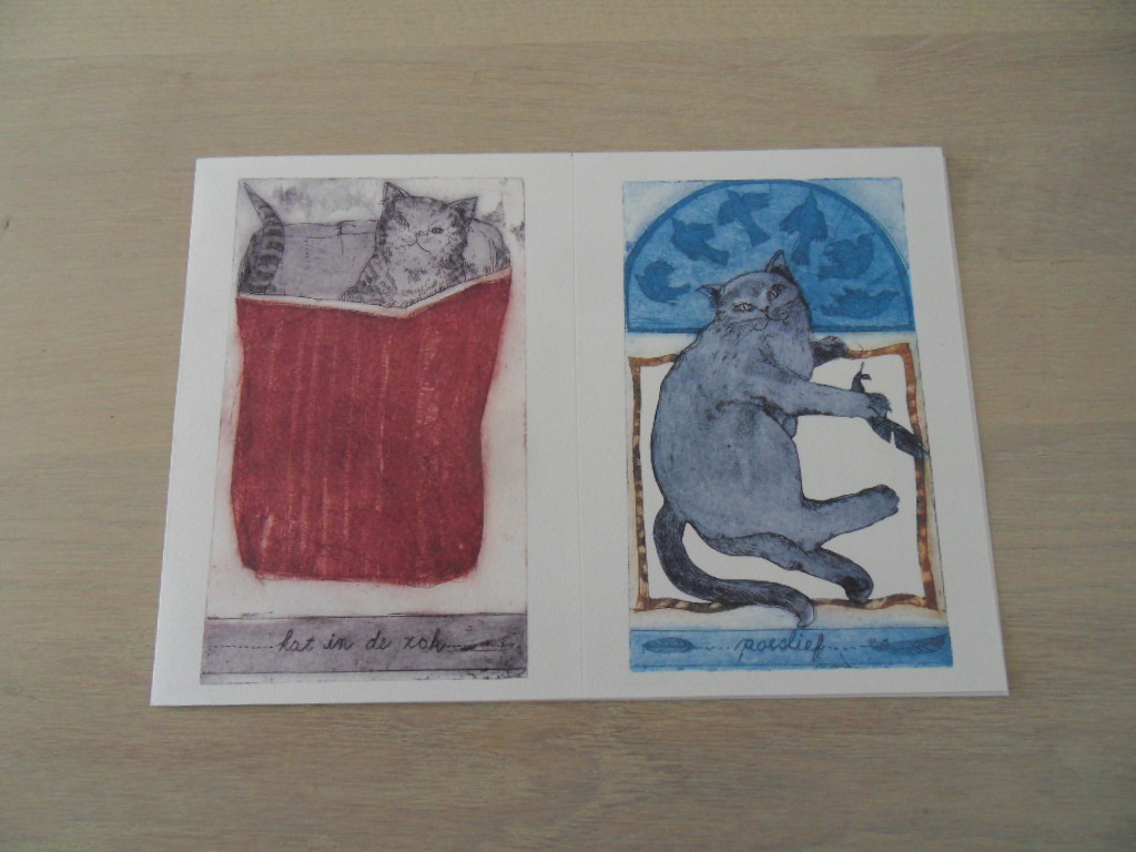 Karin Campfens, kleuren ets, spreuken kopen? Bied vanaf 1!