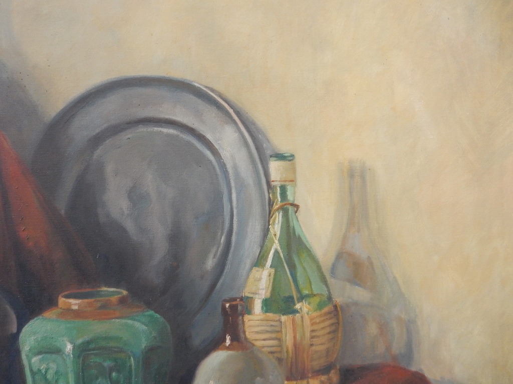 Jan van Deursen (1896-1981) - Zeer groot stilleven uit 1964 kopen? Bied vanaf 1!