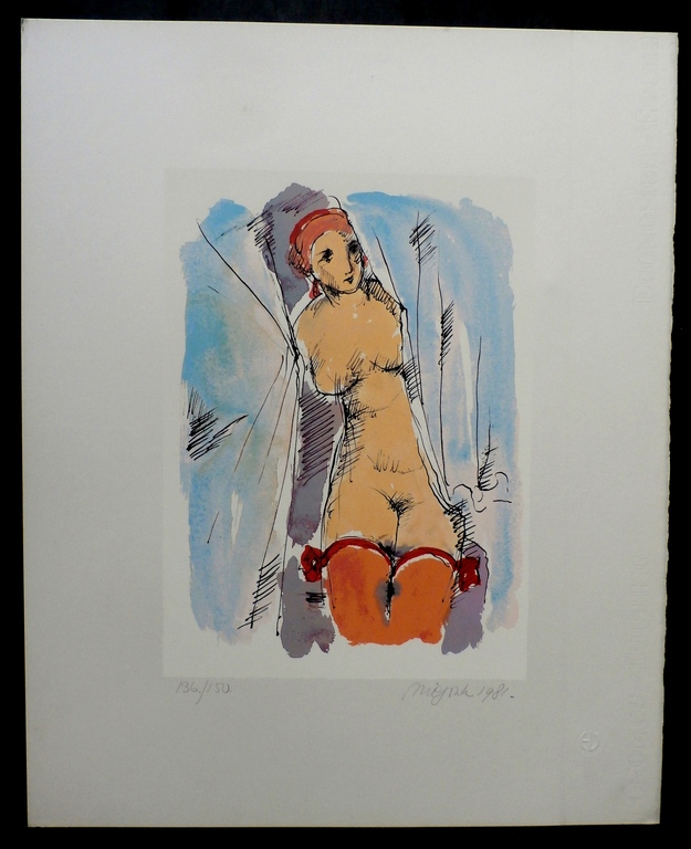 Nic Jonk - Portfoliomap - 3 zeefdrukken - 1981 kopen? Bied vanaf 199!