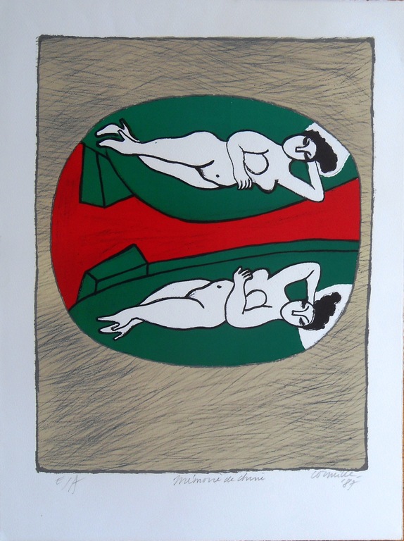 Corneille : twee naakten (mèmoire de Chine) verkocht voor € 165!