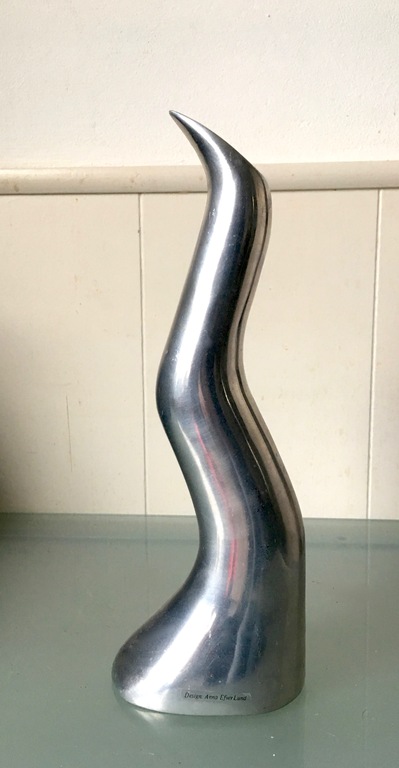 Anna Efverlund - Massief aluminium kandelaar - 1970 kopen? Bied vanaf 19!
