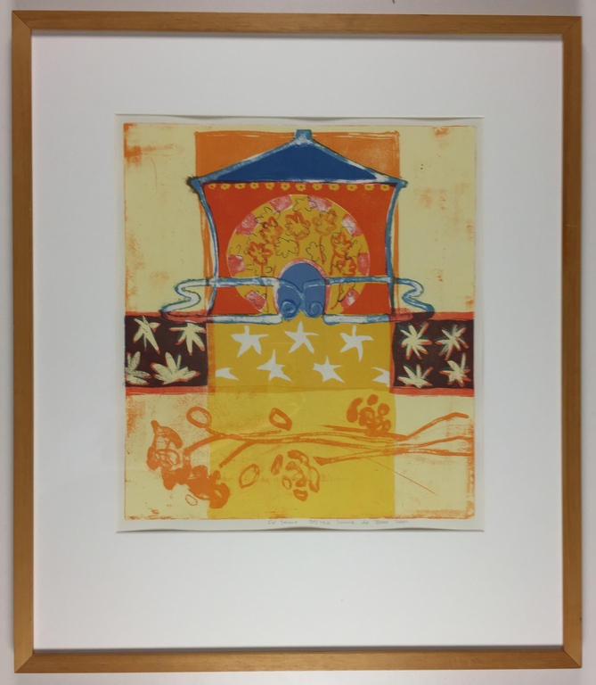 Lukie de Bree - Lukie de Bree, zeefdruk, 'Cal solare', 2001 kopen? Bied vanaf 50!