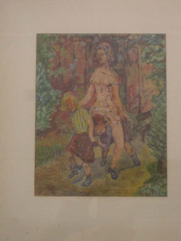 Gerrit v 't Net 1910-1971 "spelende kinderen" gouache omstreeks 1940 gesigneerd  kopen? Bied vanaf 1!