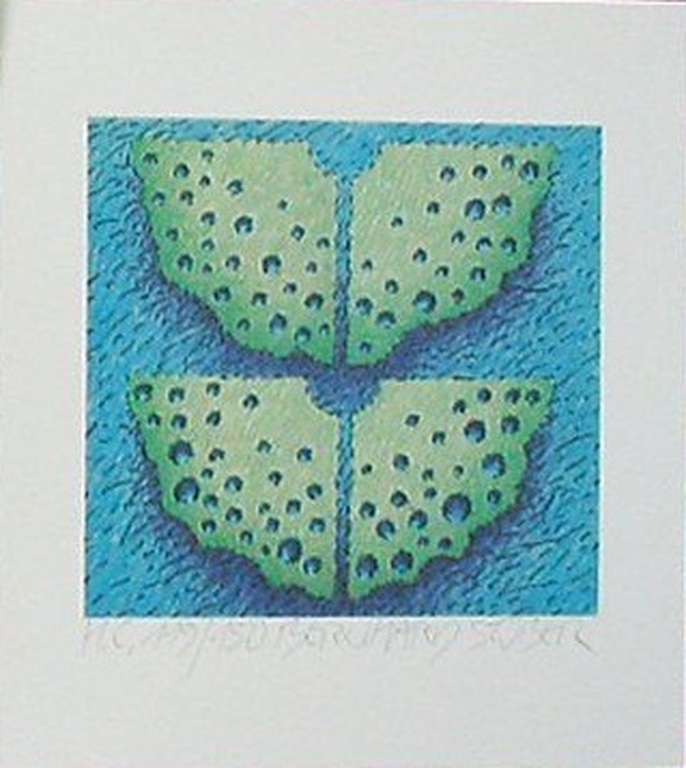 Bernhard Stüber: Lithografie, Quadro IIi kopen? Bied vanaf 7!