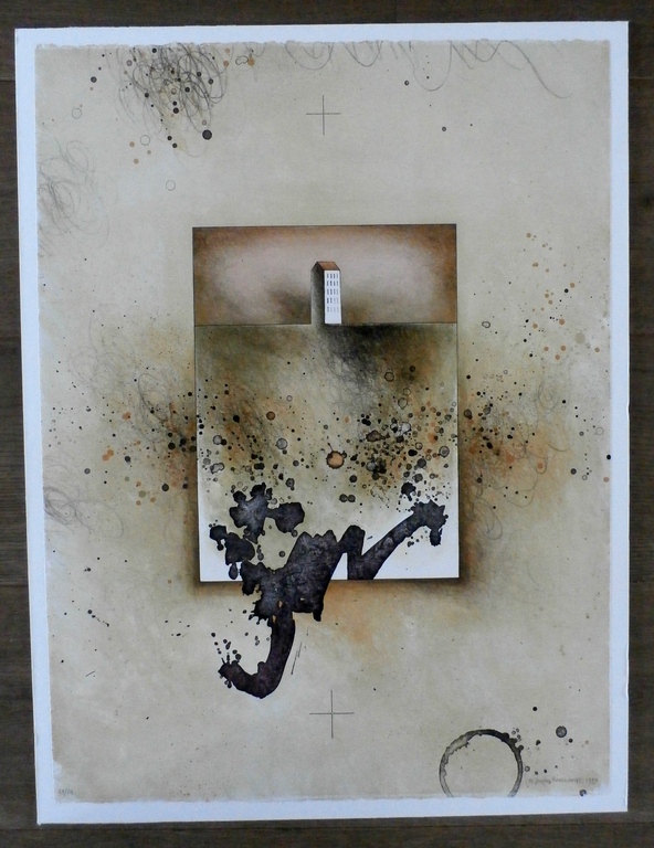 Jurjen Ravenhorst - Litho - 1993 kopen? Bied vanaf 60!