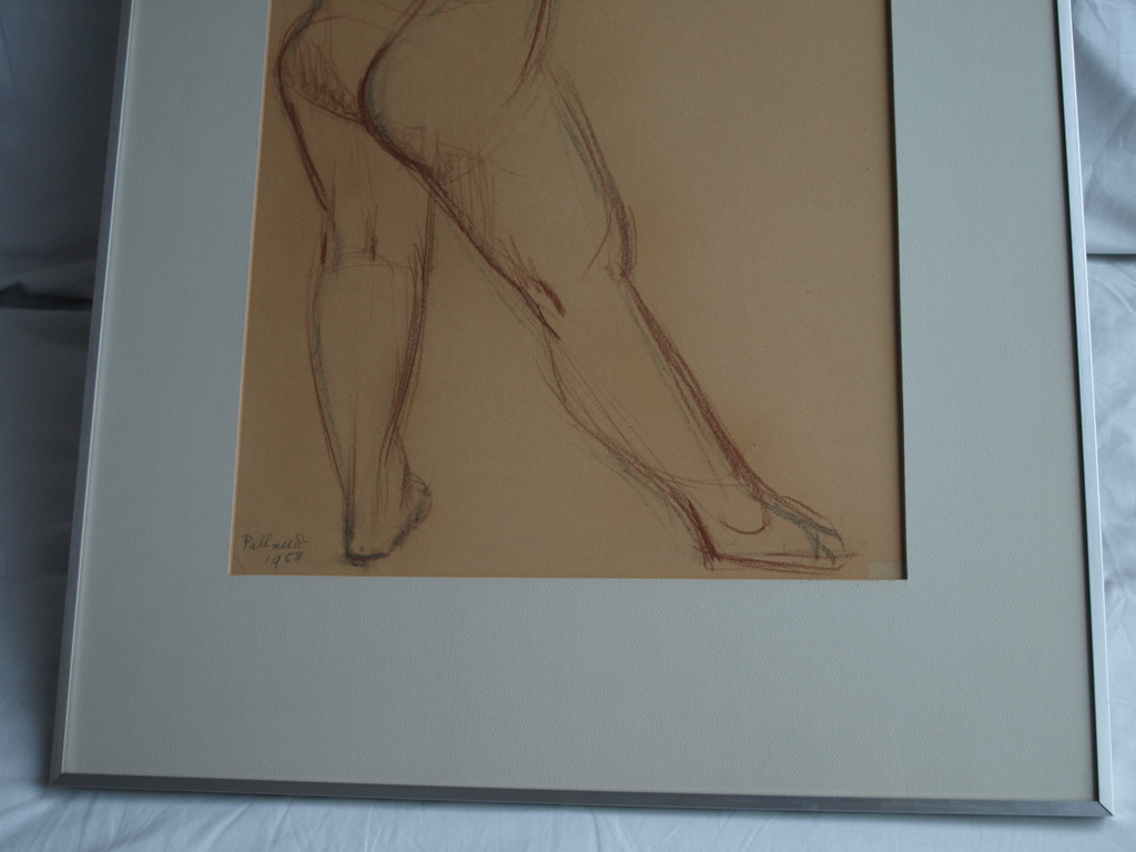 Charlotte van Pallandt : Tekening â�� Truus â�� gesigneerd & ingelijst â�� 1958 kopen? Bied vanaf 700!