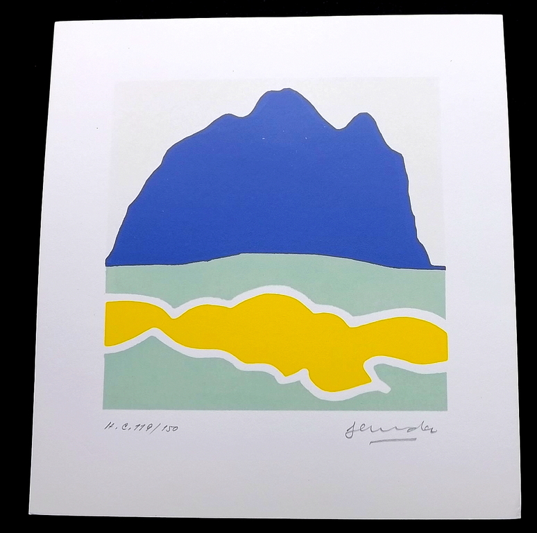 Arthur Secunda - 4x gesigneerde litho - Landscape I,II,III,IV kopen? Bied vanaf 1!