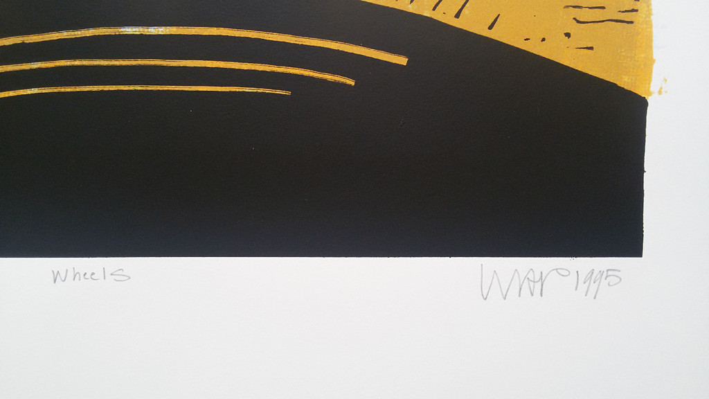 Hans Wap - Wheels, zeefdruk (zonder toeslag!) kopen? Bied vanaf 20!