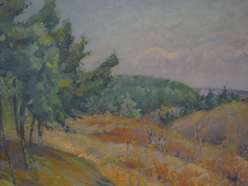 Marinus Heijnes 1888-1963 olieverf "Brabants landschap" ca. 1930 kopen? Bied vanaf 1!