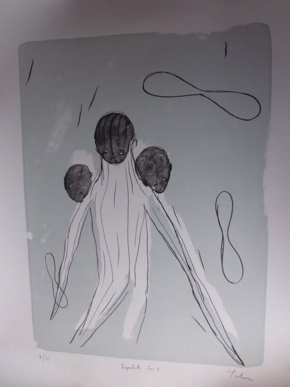 Johan Tahon - Litho -  verkocht voor € 200!