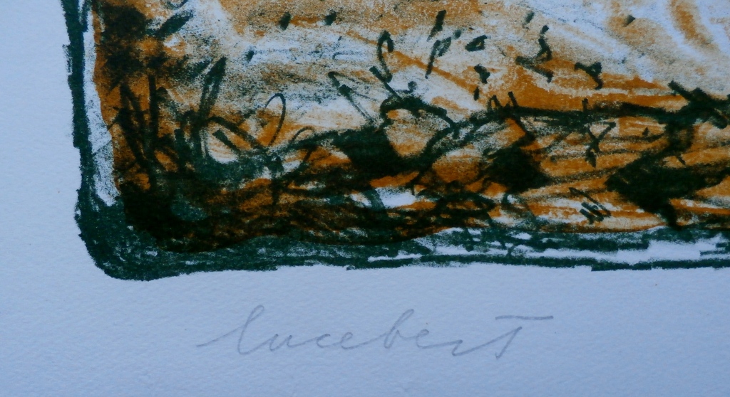 Lucebert - litho: Don Quixote en Sancho Panza - 1973 kopen? Bied vanaf 195!