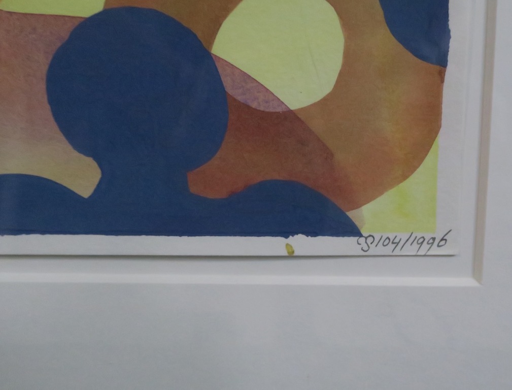 Michiel Schierbeek: Aquarel, Nummer 104 - Ingelijst kopen? Bied vanaf 20!