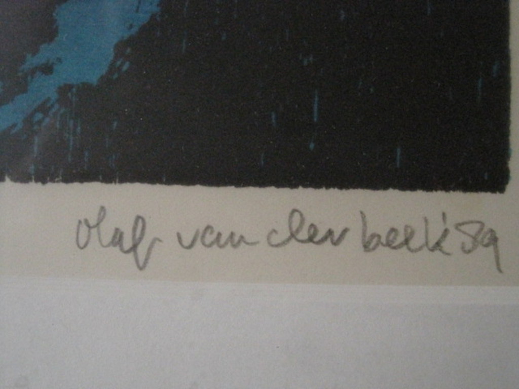 Olaf vd Beek (1941-) gelimit. houtsnede "Billie Holiday" handgesigneerd 16/25 kopen? Bied vanaf 1!
