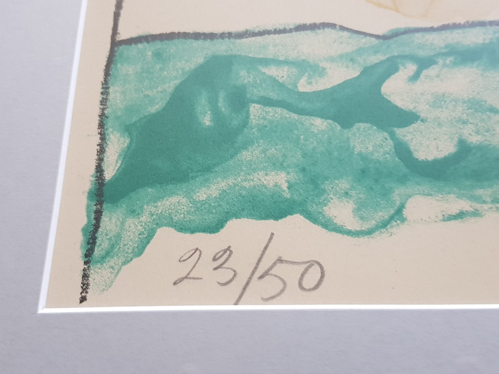 Mark Brusse - Litho - Gesigneerd & Ingelijst kopen? Bied vanaf 35!