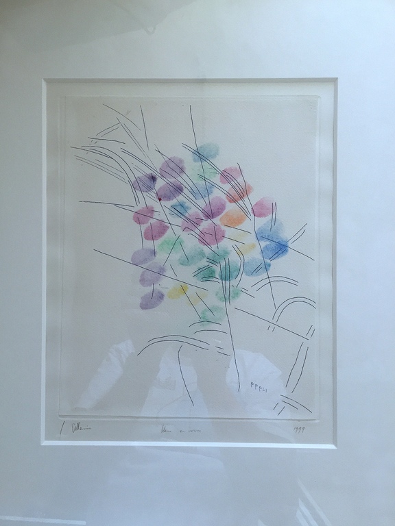 Jaap Hillenius : aquarel en ets : "Kleur en vorm "  kopen? Bied vanaf 110!