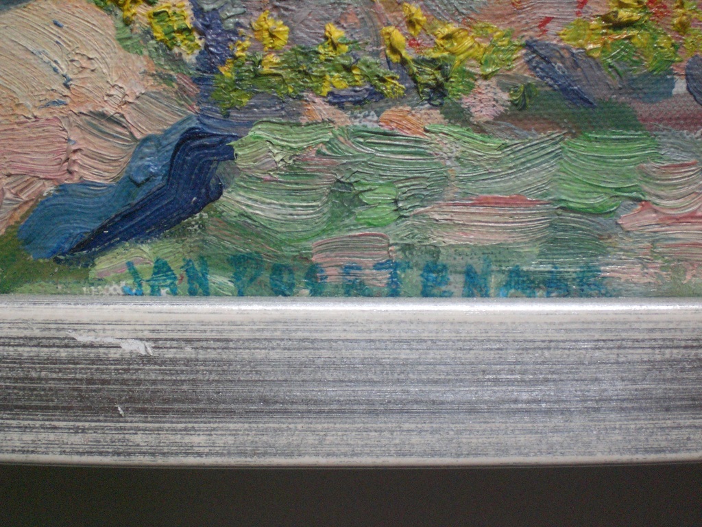 Jan Poortenaar: Olieverf op doek, Bij Menton kopen? Bied vanaf 150!