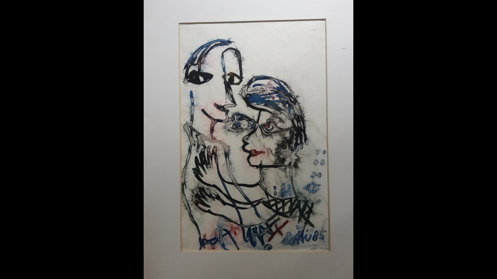 Lotti van der Gaag tekening 1985 verkocht voor € 195!