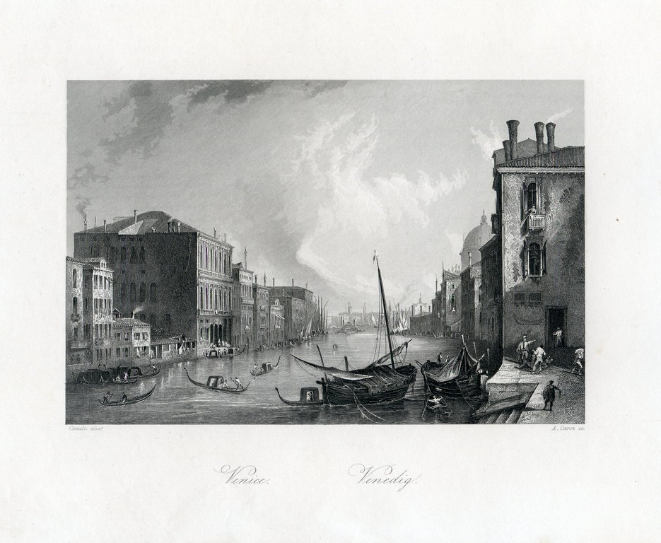 Giovanni Antonio Canal ook wel Canaletto - Venetie Gezicht op het Canale Grande kopen? Bied vanaf 25!