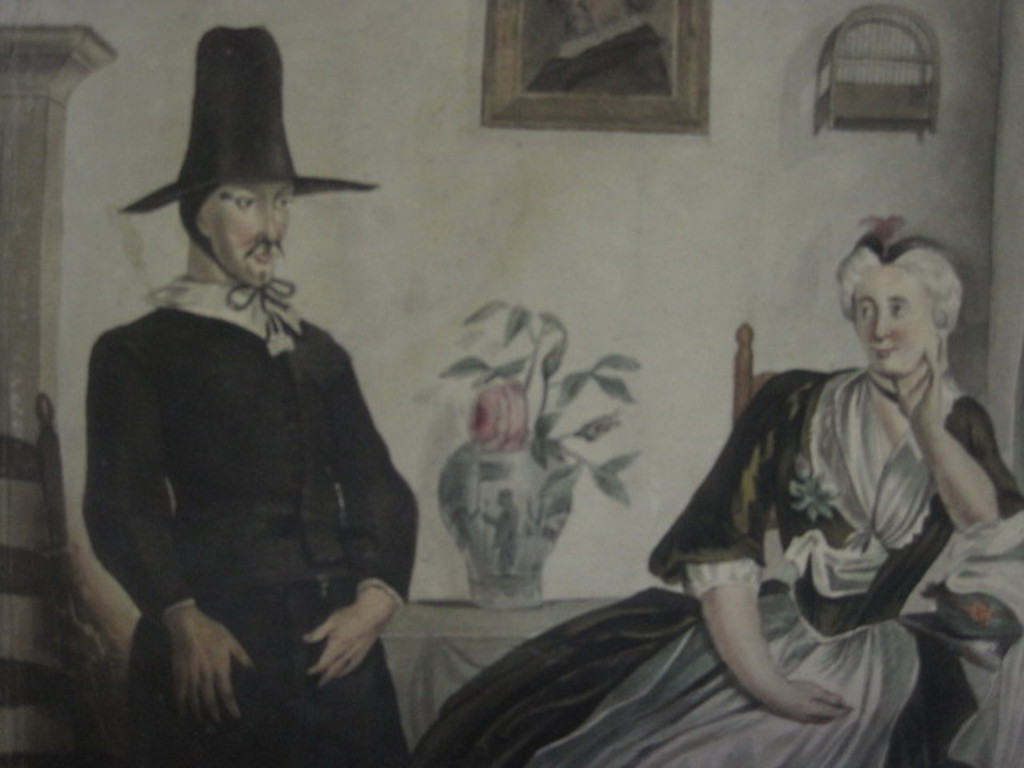 Bijzonder 17e eeuws Hollands Aquarel "portret van echtelieden" ongesigneerd kopen? Bied vanaf 1!