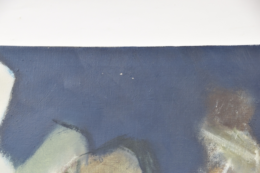 Tonny Lansdaal - Olieverfschilderij - Kleurencompositie 7 kopen? Bied vanaf 15!