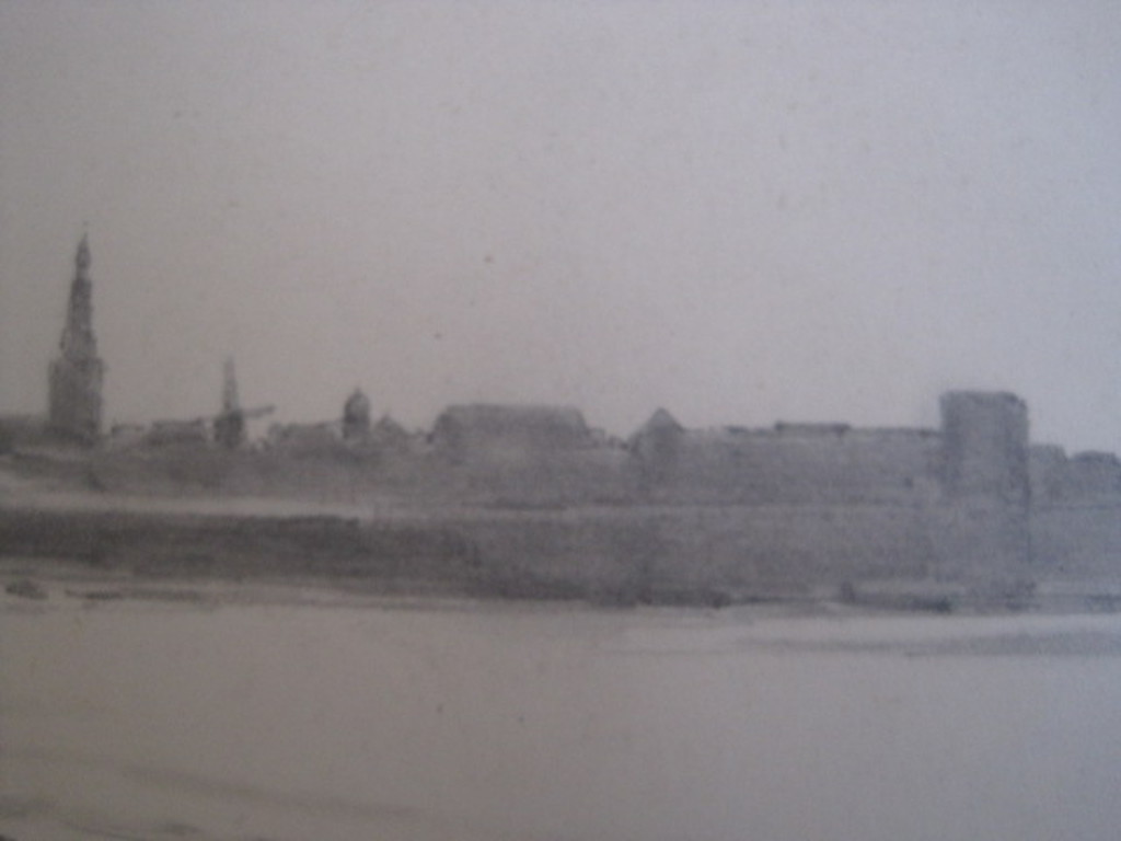 Fraaie potloodtekening G.L.Kiers (1838-1916) "rede van Vlissingen Zeeland" gesd kopen? Bied vanaf 1!