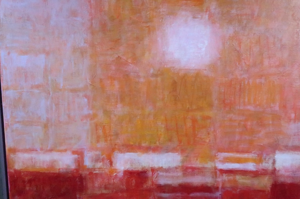 Joep de Bekker: Olieverf op doek, Z.T. Rood - Ingelijst  kopen? Bied vanaf 100!