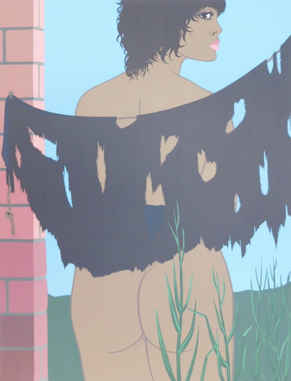 Felix Labisse - Kleurenlitho - La Dame Nue Couvre kopen? Bied vanaf 45!