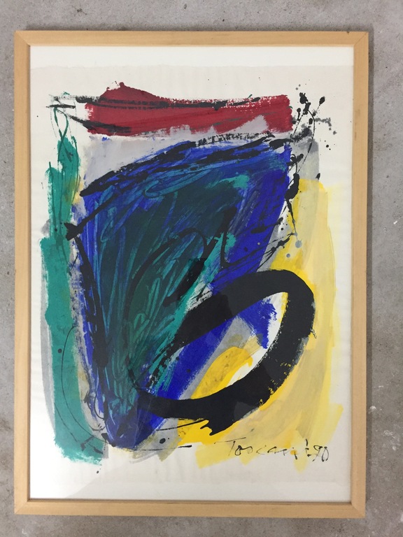 Bep Toscani  gouache  1990 kopen? Bied vanaf 1!