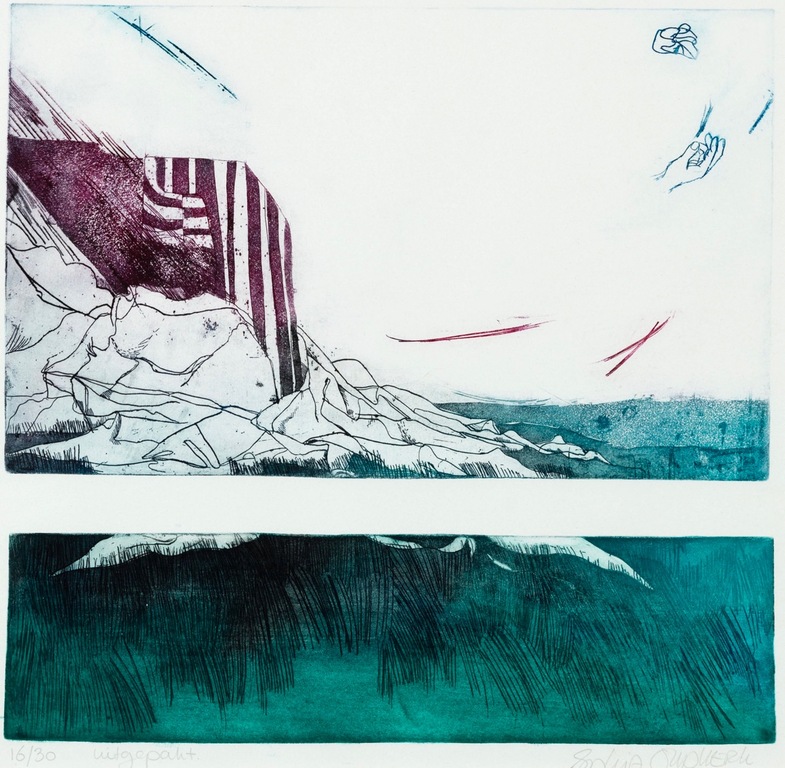 Sylvia Oudkerk: Ets, Uitgepakt - Ingelijst kopen? Bied vanaf 20!