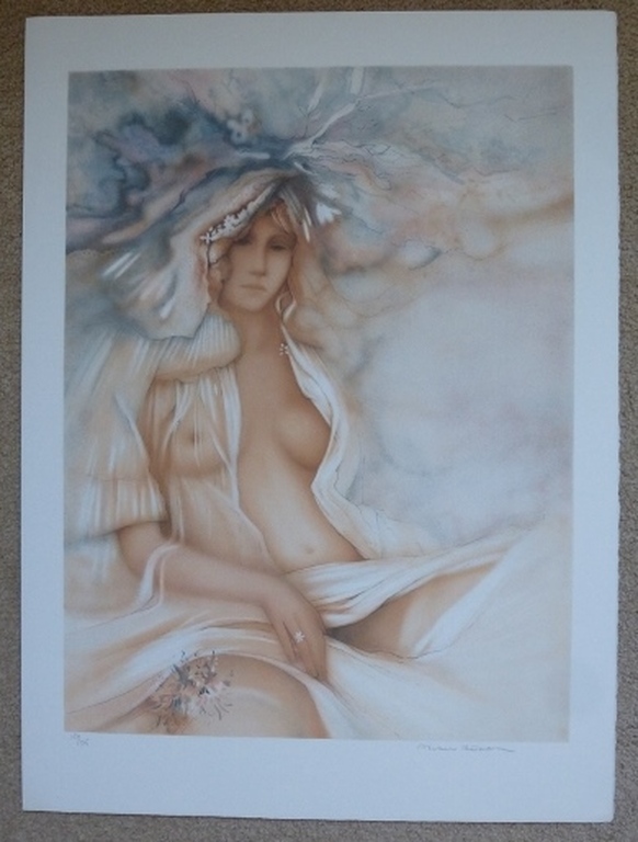 Alain Renoux, litho: Hiver, handgesigneerd en genummerd kopen? Bied vanaf 75!