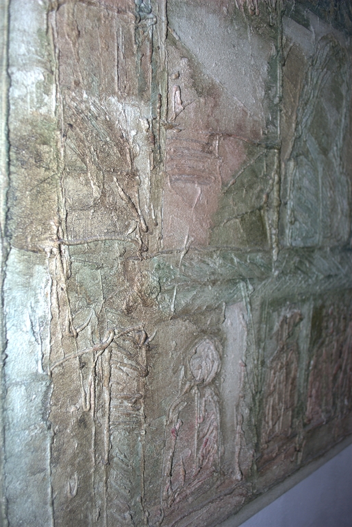 Reliëf I - olieverf op linnen 100x80 cm kopen? Bied vanaf 199!