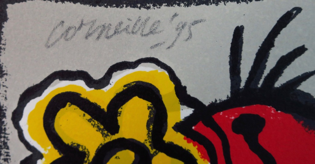 Corneille: Zeefdruk, Zonder titel kopen? Bied vanaf 1!