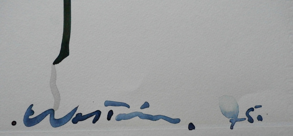 Henk Westein - aquarel: Bloemen - 1975 kopen? Bied vanaf 69!