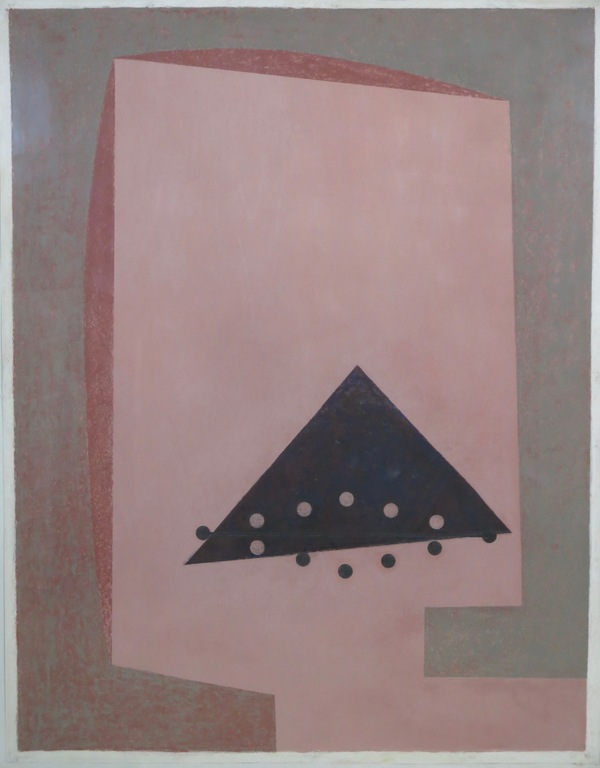 Jan van den Langenberg: Pastelkrijt, Search for memory - Ingelijst (Zeer groot) kopen? Bied vanaf 1!