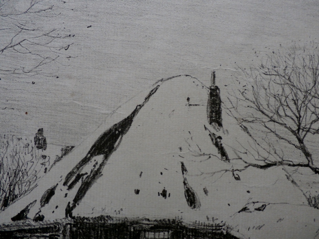 Herman Heuff - boerderij in de winter - 1924 kopen? Bied vanaf 20!